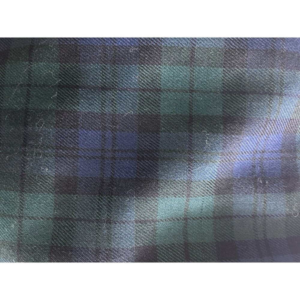 Vtg Pendleton 12 wool pencil skirt Blk watch Tartan Plaid New tags Preppy Academ - Picture 8 of 8
